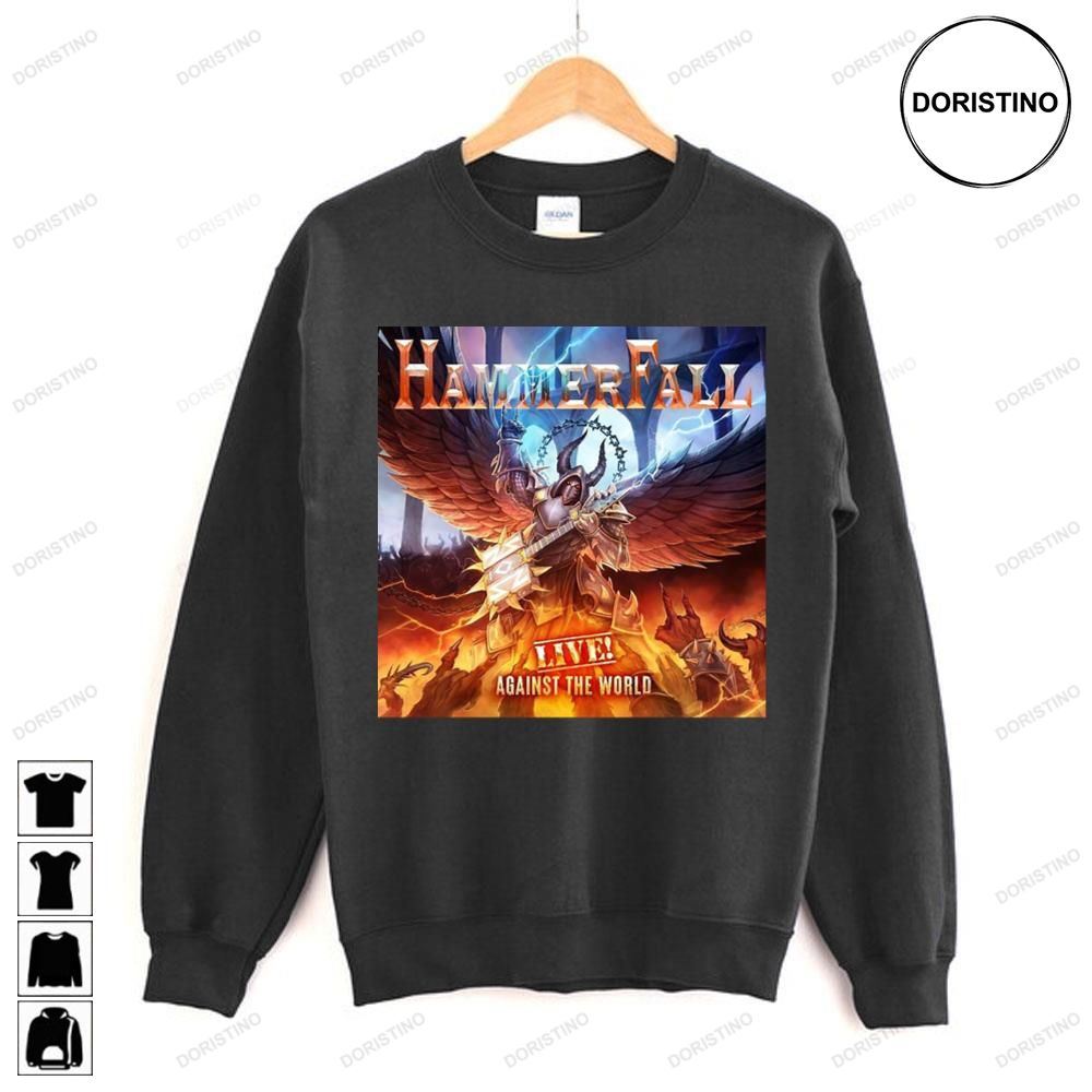 Live Against The World Hammerfall Trending Style